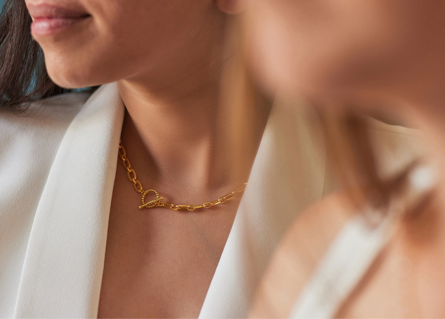 Toggle Gold Necklace