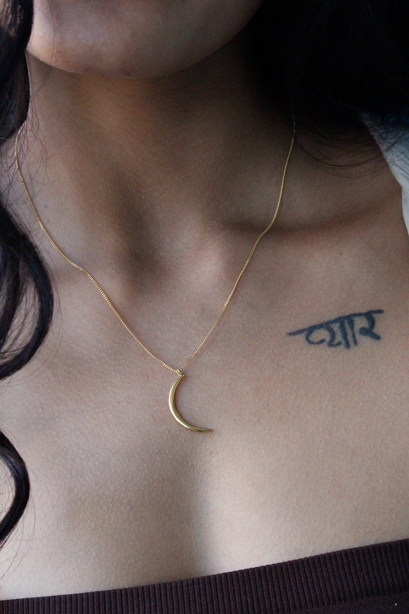 Crescent Moon Necklace
