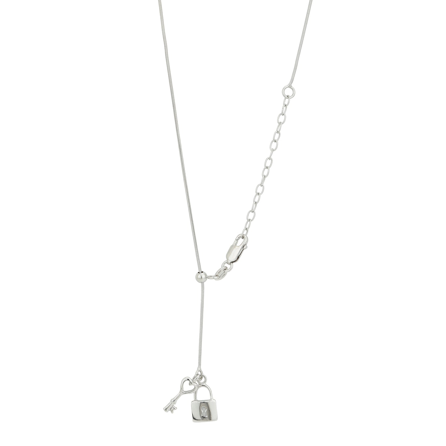 Lock and Key Necklace