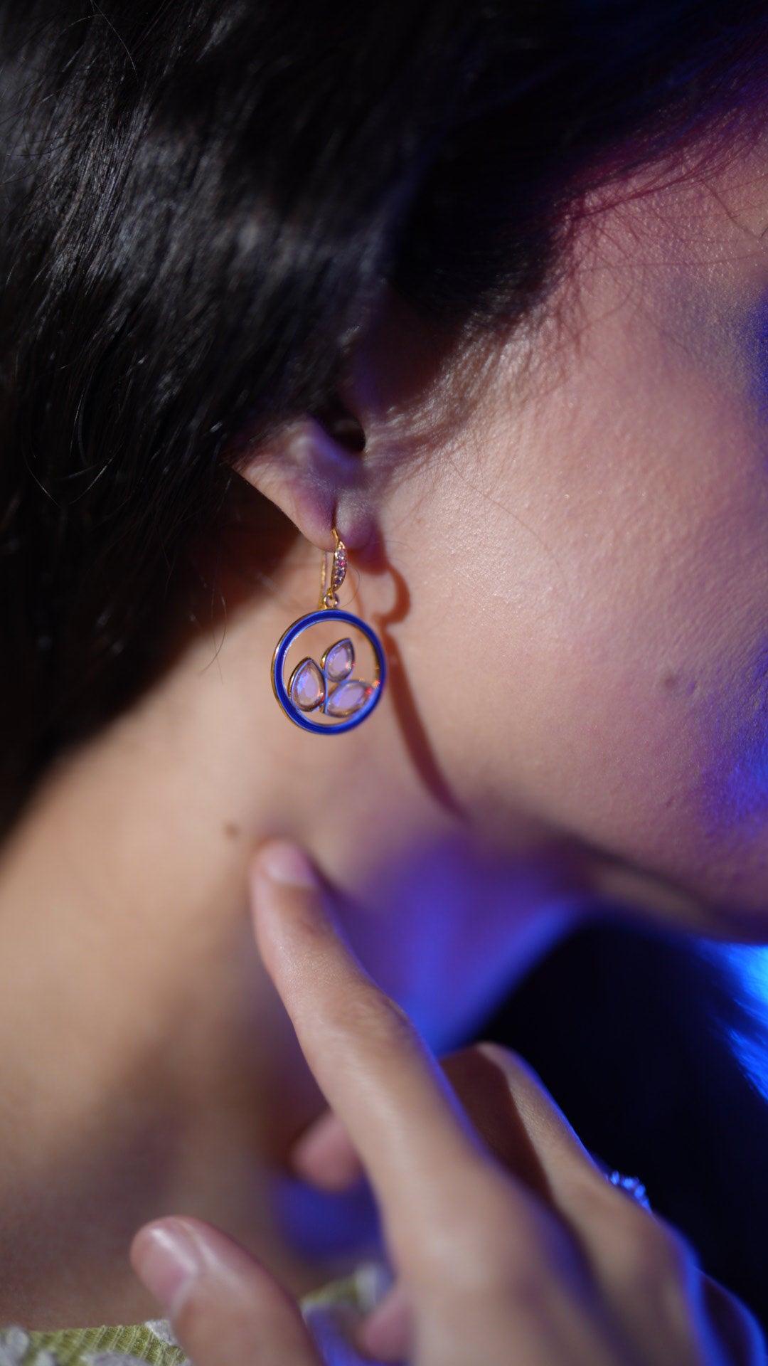 Polki Earrings
